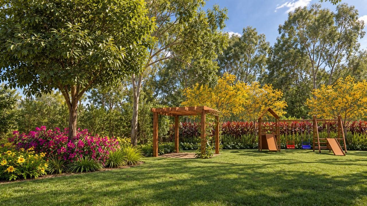 Jardim da Comunidade Espírita Ramatís